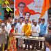 शिवसेना वर्धापन दिनानिमित्त वृक्षारोपण व अन्नदान