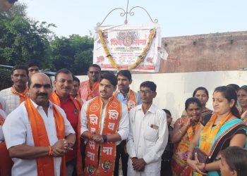 हिंगणा पिंपरी परिसरात शिवसेना शाखेचे उद्घाटन