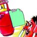 एल.पी.जी गॅस सिलेंडरचा भडका…