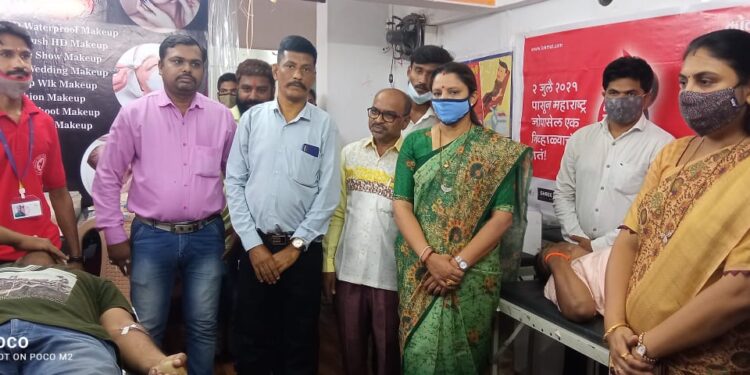 जनमत प्रतिष्ठान आयोजित रक्तदान शिबीर संपन्न