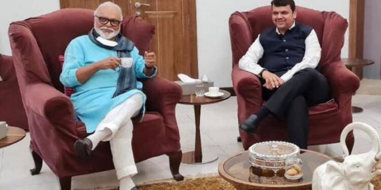 ओबीसी आरक्षणाबाबत भुजबळ  फडणवीस यांच्यात चर्चा