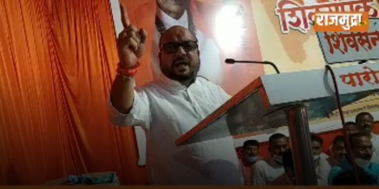 सेनेच्या संघटनेसाठी रक्ताचे पाणी केले – ना. गुलाबराव पाटील