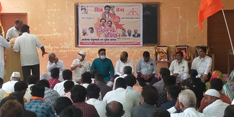 रावेरात शिवसंपर्क अभियान सुरु