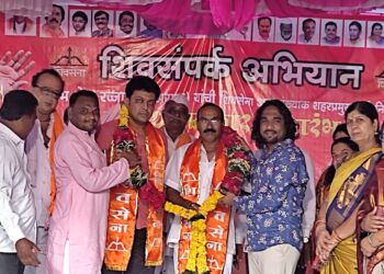 चाळीसगाव तालुक्यात शिवसंपर्क अभियान सुरु