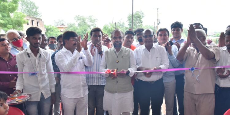नशिराबादेत जळगाव ग्रामीण कार्यलयाचे उद्धघाटन