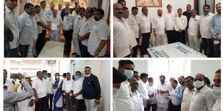 भुसावळच्या नगरसेवकांची प्रलंबित प्रश्नांसंदर्भात मुंबईत मान्यवरांशी भेट