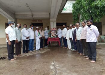 काँग्रेसच्या वतीने सद्भावना दिन साजरा