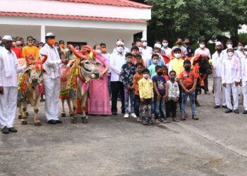 जैन हिल्सवर प्रातिनिधीक पोळा साजरा …