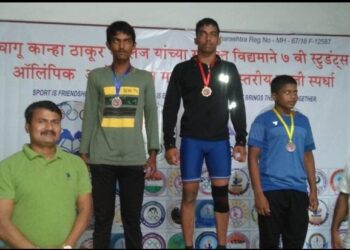 राज्यस्तरीय स्टुडंट्स ओलंपिक असोसिएशन कुस्ती स्पर्धेत जळगाव जिल्ह्याने जिंकले सुवर्णपदक