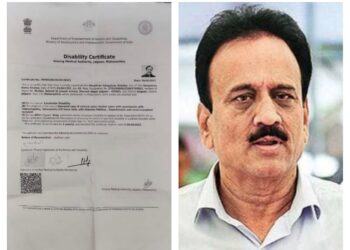 एकनाथ खडसे यांना अपंगत्वाचे सर्टिफिकेट कसे मिळाले ? आ. गिरीश महाजन यांचा सवाल…