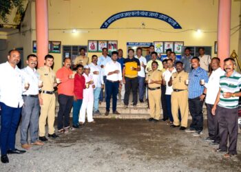 युथ एज्युकेशन वेलफेयरचा अनोखा उपक्रम; पोलिस बांधवासोबत कोजागिरी साजरी