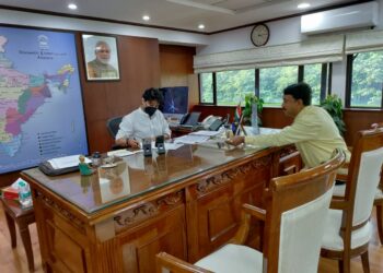 खा. उन्मेश पाटील यांची केंद्रीय नागरी उड्डयन मंत्री ज्योतिरादित्य शिंदेंसोबत चर्चा….