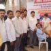 भारतीय जनता युवा मोर्चातर्फे लसीकरण व मोफत धान्य वाटप….