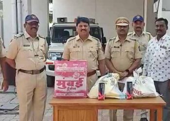 धुळे येथे गांजाची विक्री करणारे दोघे जण जेरबंद….