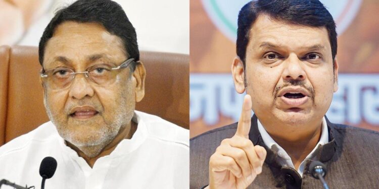 ‘2024 ला भाजप स्वबळावर सत्तेत येणार’, देवेंद्र फडणवसींच्या दाव्याची नवाब मलिकांचा जोरदार टोला….