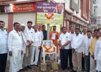 गलवाडे रोडचे लोहपुरुष सरदार वल्लभभाई पटेल नामकरण…