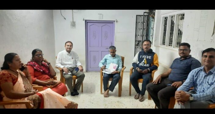 महाराष्ट्र अंधश्रद्धा निर्मूलन समिती पाचोरा शाखेची मासिक बैठक संपन्न……