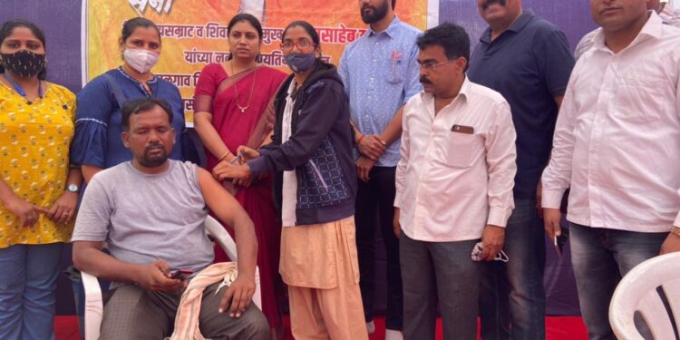 बळीराम पेठेत युवा सेनेतर्फे भव्य लसीकरण शिबिराचे आयोजन….