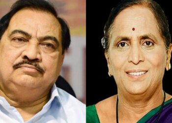 भोसरी भूखंड घोटाळा प्रकरणी मंदाकिनी खडसे आज ईडी कार्यालयात हजर…