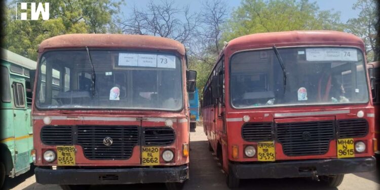 धुळे येथे रात्री बारा वाजेपासून एसटी कर्मचाऱ्यांनी पुकारला संप…