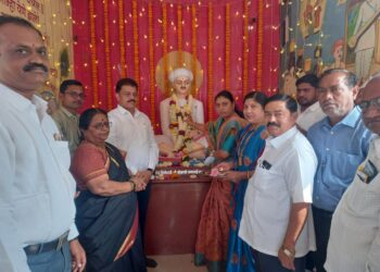 श्री.संताजी महाराज जगनाडे यांची 397 वी जयंती साजरी….