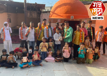 आमदार राजुमामा भोळे यांच्या वाढदिवसानिमित्त गरजू मुलांना शालेय शिक्षण साहित्य वाटप …