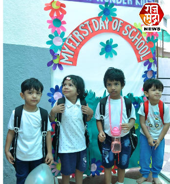 रायसोनी वंडर किड्स”मध्ये रंगला चिमुकल्यांचा प्रवेशोत्सव