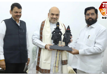 एकनाथ शिंदे आणि देवेंद्र फडणवीस यांची दिल्लीत अमित शहा यांची भेट, चर्चा रंगल्या..