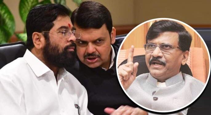 संजय राऊत निर्दोष असतील तर त्यांनी घाबरू नये – एकनाथ शिंदेंचा