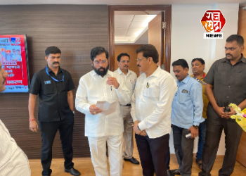 जळगाव शहराच्या विकासासाठी १०० कोटी निधी मिळावा यासाठी  आमदार सुरेश भोळे (राजुमामा) यांची राज्यसरकारकडे मागणी.