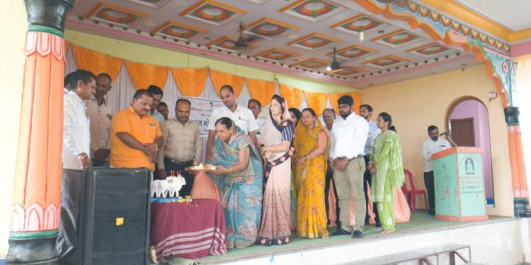 किसान गोष्टी कार्यक्रम व प्रधानमंत्री सूक्ष्म अन्न प्रक्रिया योजनेंतर्गत तालुकास्तरीय एकदिवसीय कार्यशाळा संपन्न