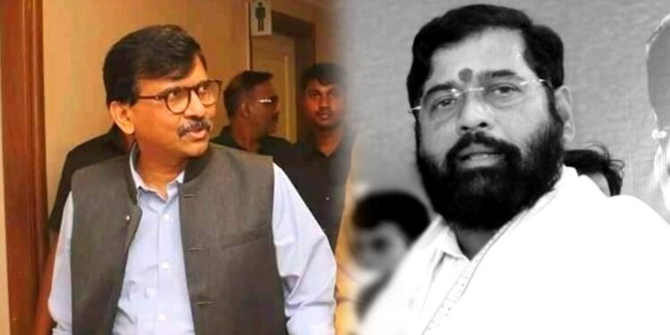 “एकनाथ शिंदे अयोध्या” नावावर 10 लाख का ठेवले ?  संजय राऊत यांच्या घरी सापडला रोकडचा सट्टा..