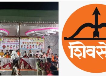 जळगावात विसर्जन मिरवणुकीत “शिंदे गट” आणि “शिवसेना” आमने – सामने