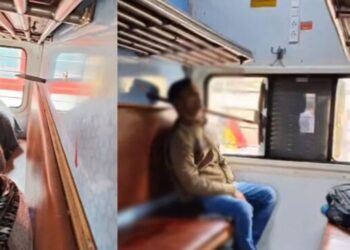 विचित्र घटना! रेल्वेत प्रवाशाच्या मानेत घुसला रॉड, जागीच झाला गतप्राण