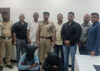 गावठी पिस्तूल घेऊन भाईगिरी पडली महागात, मध्यप्रदेशातील दोघांना जळगावात अटक