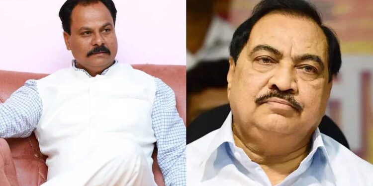 एकनाथ खडसेंकडून ४०० कोटींचा घोटाळा, आमदार चंद्रकांत पाटील यांचा खळबळजनक आरोप