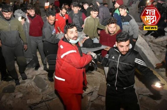 मोठा विध्वंस; तुर्की-सीरियात भूकंपामुळे 100 जणांचा मृत्यू