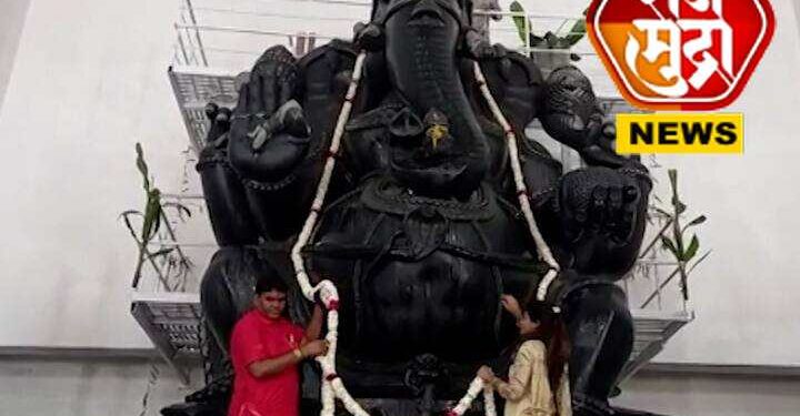 पाळधी येथे देशातील सर्वात उंच गणपती मूर्तीची स्थापना, जाणून घ्या महागणपतीचे महत्त्व