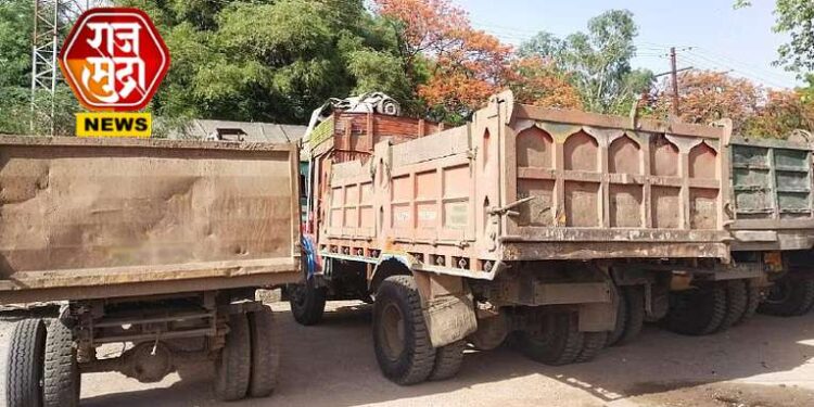 वाळू माफियांविरुध्द पोलिसांची धडक कारवाई; चोरट्या मार्गाने वाहतूक करणाऱ्यांची धरपकड