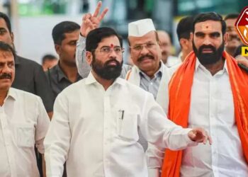 मुख्यमंत्री एकनाथ शिंदे 40 आमदारांसह अयोध्येला रवाना; फडणवीसांचे शिलेदारही सहभागी