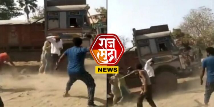 खळबळजनक : महसूल पथकावर वाळू माफियांचा हल्ला, महिला पोलीस निरीक्षकाला मारहाण, 44 जणांना अटक