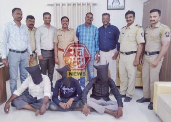 नातेवाईकांच्या घरी गेले आणि पोलिसांच्या जाळ्यात अडकले, गोळीबार प्रकरणी पसार दोघे आरोपी अटकेत