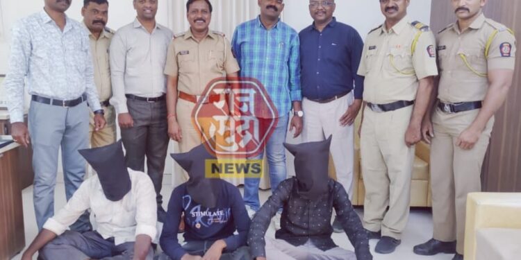 नातेवाईकांच्या घरी गेले आणि पोलिसांच्या जाळ्यात अडकले, गोळीबार प्रकरणी पसार दोघे आरोपी अटकेत