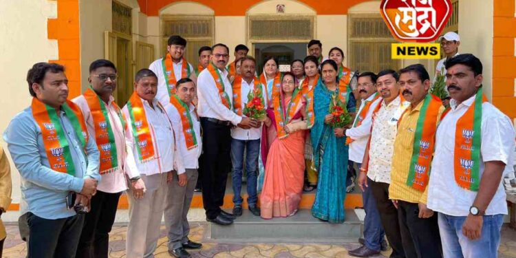 मनपा प्रभाग समिती सभापती पदी अंजना सोनवणे यांची बिनविरोध निवड