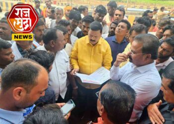 रावेर टोलनाक्यावर शेतकऱ्यांकडून वसुली; आ. चंद्रकांत पाटील, अनिल चौधरींची धडक