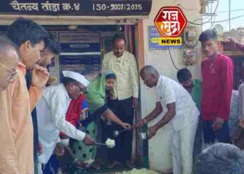 चाळीसगाव तालुक्यात कामगारांना मिळणार मोफत भोजन; आमदार मंगेशदादा चव्हाण यांच्या प्रयत्नाने कामगार विभागाचा उपक्रम