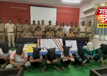 जळगाव जिल्ह्यात मोठा शस्त्रसाठा जप्त; जिल्हा पोलिसांची धडक कारवाई