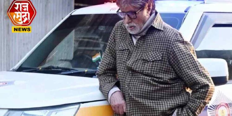 अमिताभ बच्चन यांना अटक? चालान कापल्यानंतर मुंबई पोलिसांच्या गाडीसोबतचा फोटो व्हायरल