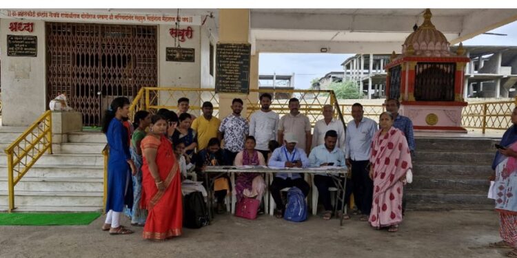 एक गाव एक गणपतीचा गणेश उत्सवानिमित्त अनोखा उपक्रम