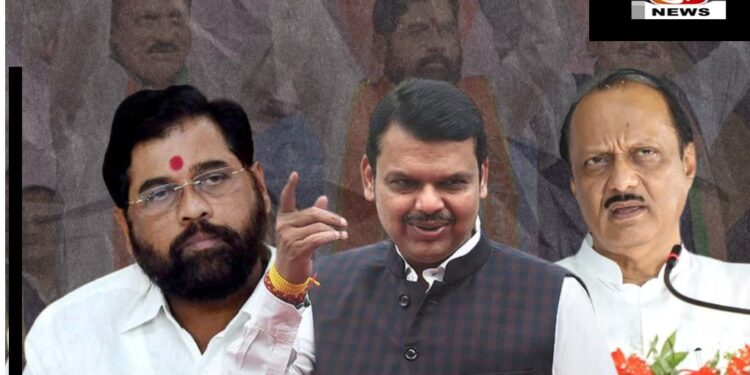 मुख्यमंत्री एकनाथ शिंदेंच्या’ वर्षा ‘बंगल्यावर तीन तास खलबत